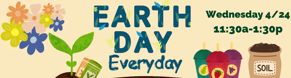 Earth Day 2024 Signage 1120 x 325 px 1