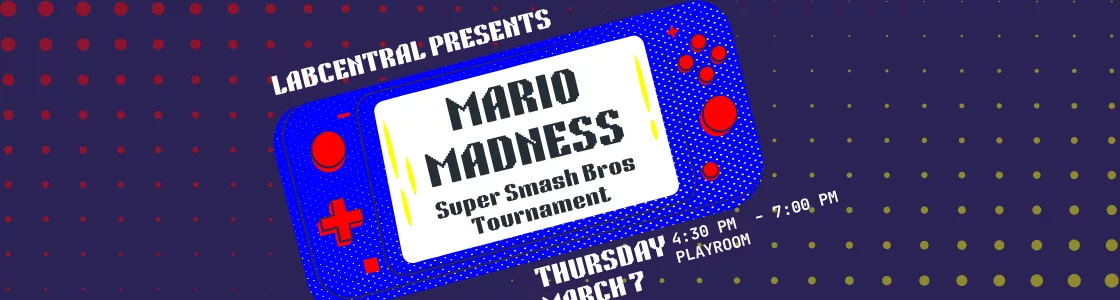 Mario Madness 1120 x 325 px