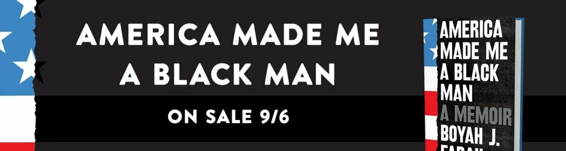 America Made Me a Black Man hc jacket c 28629